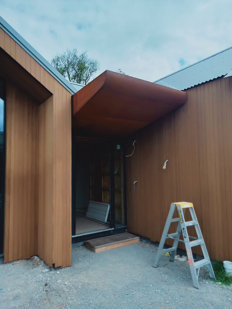 CORTEN ENTRY CANOPY 2