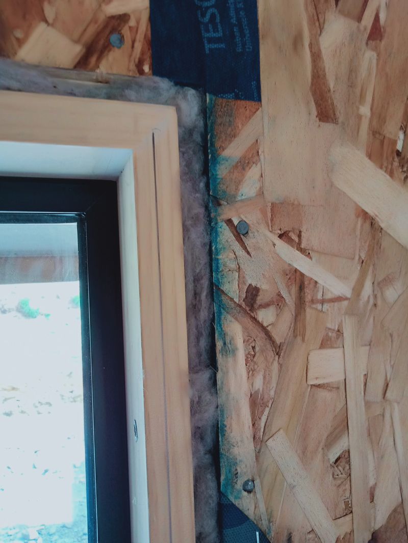 WOOL INSULATION AROUND WINDOWS 2